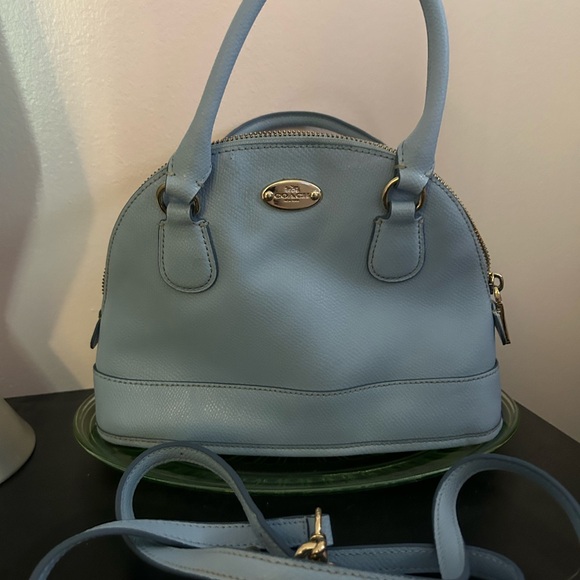 Coach Cora Domed Satchel Bag purse - Picture 2 of 5